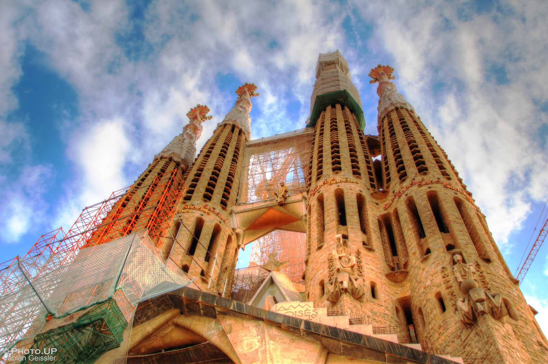 Sagrada Familia in Barcelona - Passionsfassade, UnnamedProduction, Photo.UP, Fabian Geissler